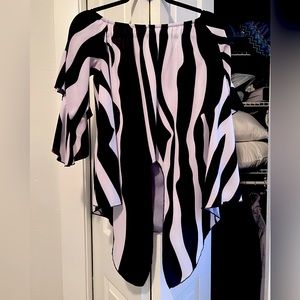 Womens Casual Boho Floral Print 3/4 Flare Sleeve Blouses Summer Off The Shoulder